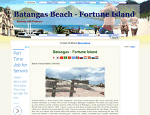 Tablet Screenshot of fortuneisland.resortsbatangas.com