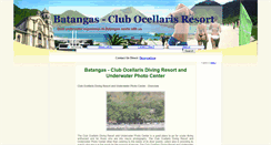 Desktop Screenshot of clubocellaris.resortsbatangas.com