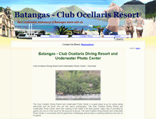 Tablet Screenshot of clubocellaris.resortsbatangas.com