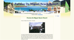 Desktop Screenshot of paraisodemiguel.resortsbatangas.com