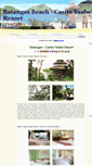 Mobile Screenshot of casitaysabel.resortsbatangas.com
